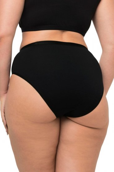 Ulla Popken 711214 Slip confezione da 2 Nero - Slip - 