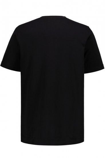 JP1880 711318 T-shirt con scollo a V confezione da 2 Nero - Magliette - Magliette Uomo Taglie Forti