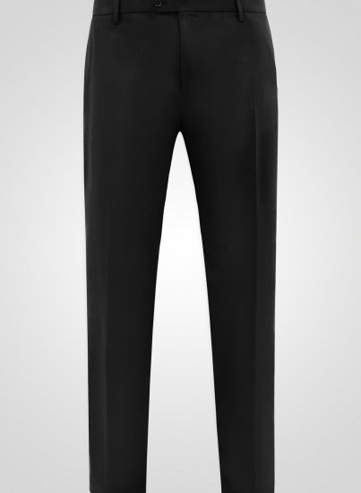 D555 Ted 4 Way Stretch Tailored Trouser Nero - Abiti - Abiti da Uomo Taglie Forti