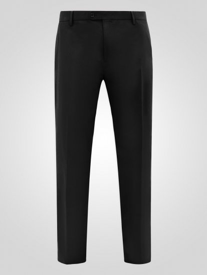 D555 Ted Pantaloni da abito Nero - Abiti - Abiti da Uomo Taglie Forti
