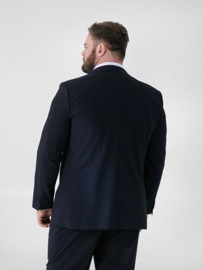 D555 Ted Giacca da abito Blu navy - Abiti - Abiti da Uomo Taglie Forti