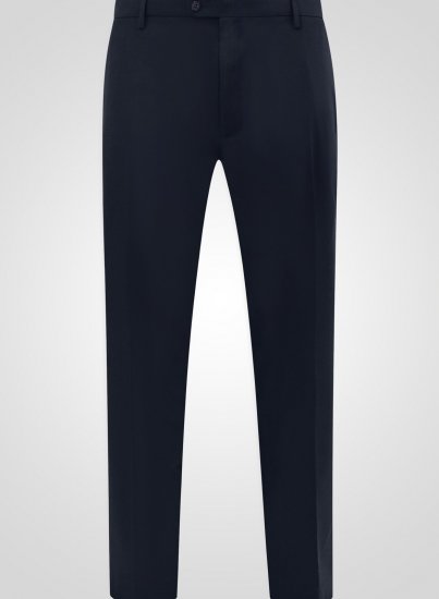 D555 Ted 4 Way Stretch Tailored Trouser Blu navy - Abiti - Abiti da Uomo Taglie Forti