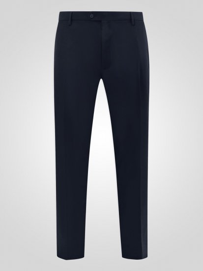 D555 Ted Pantaloni da abito Blu navy - Abiti - Abiti da Uomo Taglie Forti