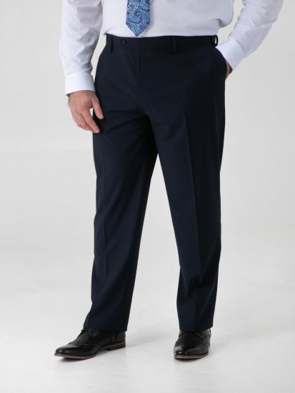 D555 Ted Pantaloni da abito Blu navy - Abiti - Abiti da Uomo Taglie Forti