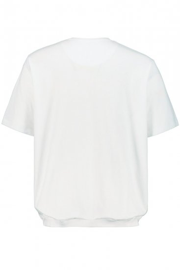 JP1880 712616 T-shirt con vestibilità pancia Bianco - Magliette - Magliette Uomo Taglie Forti