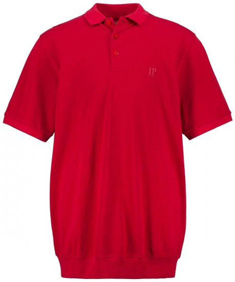 JP1880 712617 Polo con vestibilità pancia Rosso peperoncino - Polo - Polo Uomo Taglie Forti