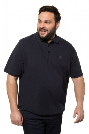 JP1880 712617 Polo con vestibilità pancia Blu scuro - Polo - Polo Uomo Taglie Forti