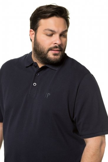 JP1880 712617 Polo con vestibilità pancia Blu scuro - Polo - Polo Uomo Taglie Forti