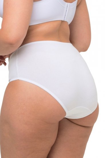Ulla Popken 712882 Slip confezione da 2 Bianco - Slip - 