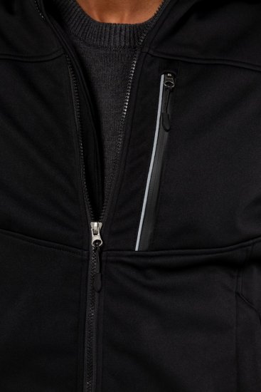 JP1880 714279 Giacca softshell con fodera in pile Nero - Giubbotti - Giubbotti Uomo Taglie Forti