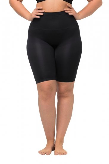 Ulla Popken 714677 Pantaloncini modellanti Nero - Intimo modellante - 