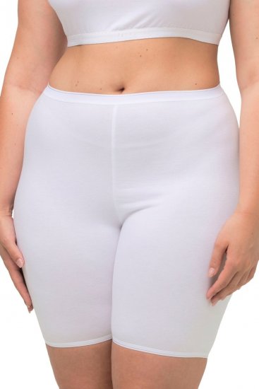 Ulla Popken 716595 Culotte con protezione cosce confezione da 3 Bianco - Slip - 