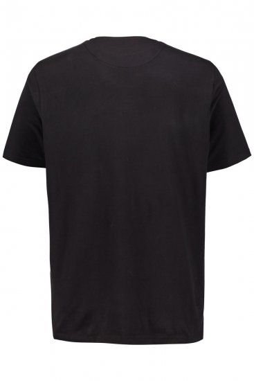 JP1880 Rolling Stones Graphic Band Comfort Fit T-Shirt Black - Magliette - Magliette Uomo Taglie Forti