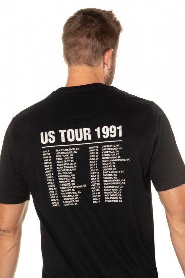 JP1880 Guns N’ Roses Skull Comfort Fit Band T-Shirt Black - Magliette - Magliette Uomo Taglie Forti