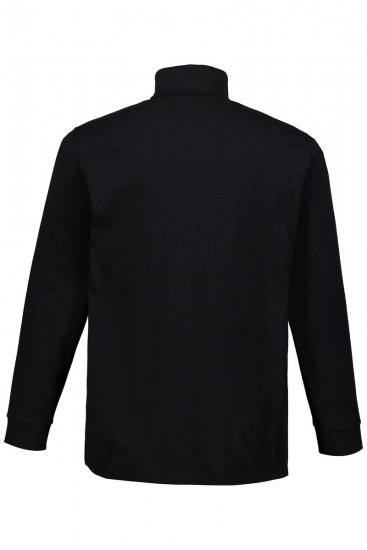 JP1880 723303 Maglia a collo alto a maniche lunghe Nero - Felpe & felpe con cappuccio - Felpe & Felpe con Cappuccio Uomo Taglie Forti