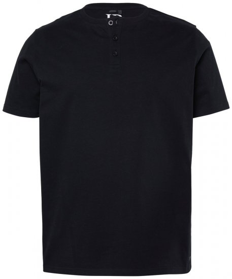JP1880 726695 T-shirt henley Nero TALL - TALL T-shirts - T-Shirt per Uomini Alti