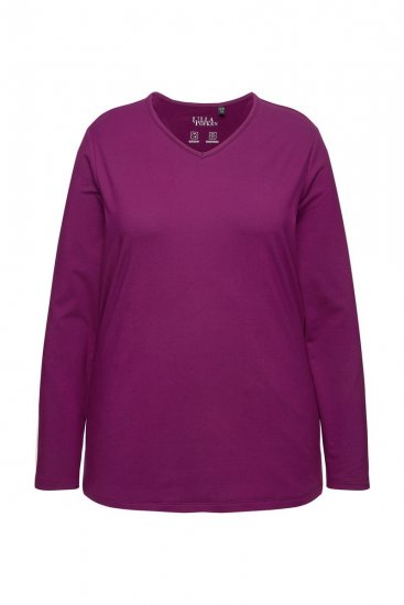 Ulla Popken 751623 Maglia da sci ad asciugatura rapida Rosa - Abbigliamento sci - 