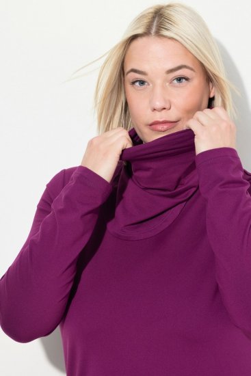 Ulla Popken 751623 Maglia da sci ad asciugatura rapida Rosa - Abbigliamento sci - 