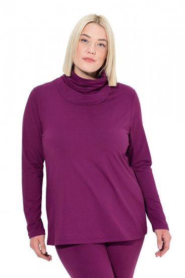 Ulla Popken 751623 Maglia da sci ad asciugatura rapida Rosa - Abbigliamento sci - 