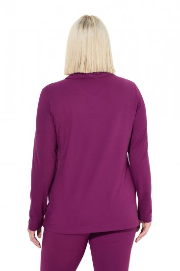 Ulla Popken 751623 Maglia da sci ad asciugatura rapida Rosa - Abbigliamento sci - 