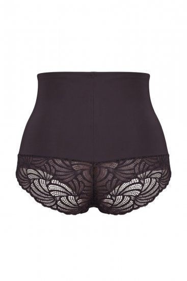 Ulla Popken 781632 Slip modellante a vita alta Marrone - Intimo modellante - 