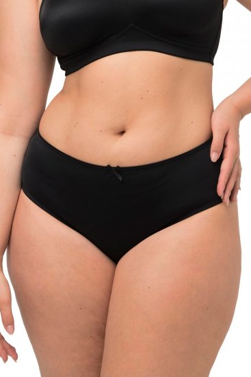 Ulla Popken 781658 Slip confezione da 2 Nero - Slip - 