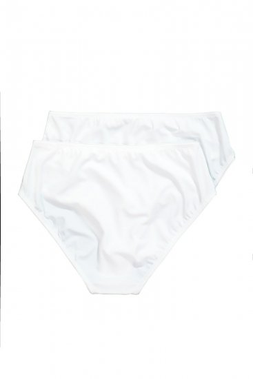Ulla Popken 781658 Slip confezione da 2 Bianco - Slip - 