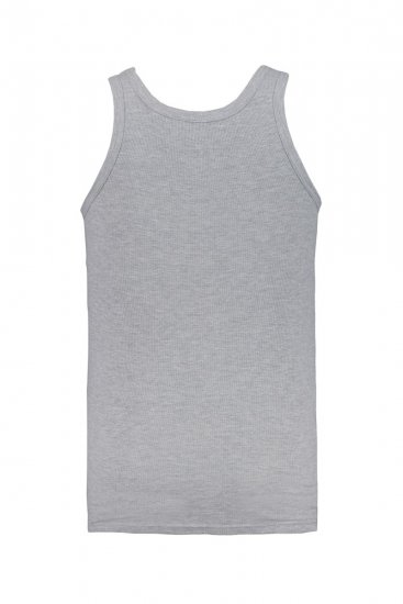 JP1880 782617 Canottiera a coste Grigio melange TALL - TALL intimo & costumi da bagno - TALL Intimo e Costumi da Bagno