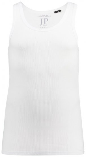 JP1880 782617 Canottiera intima a coste Bianco - Intimo & costumi da bagno - Intimo Taglie Forti Uomo