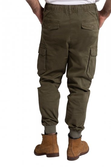 JP1880 782635 Pantaloni cargo Verde oliva - Jeans & pantaloni - Jeans & Pantaloni Uomo Taglie Forti