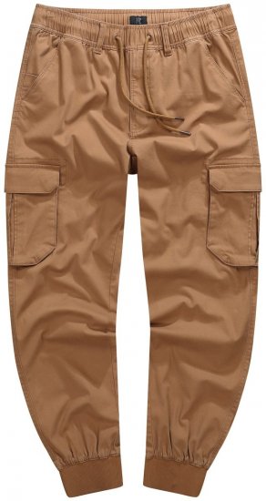 JP1880 782635 Pantaloni cargo Marrone caramello - Jeans & pantaloni - Jeans & Pantaloni Uomo Taglie Forti