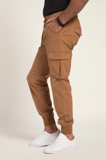 JP1880 782635 Pantaloni cargo Marrone caramello - Jeans & pantaloni - Jeans & Pantaloni Uomo Taglie Forti