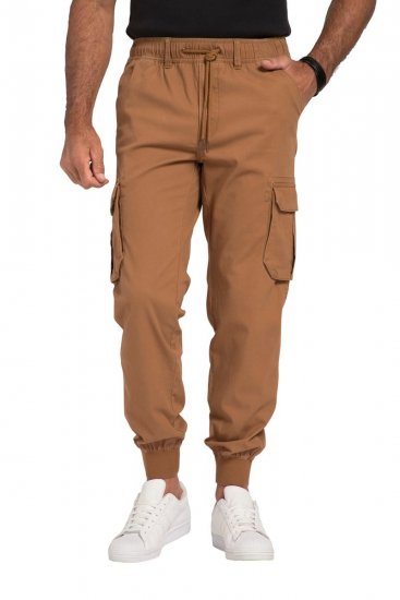 JP1880 782635 Pantaloni cargo Marrone caramello - Jeans & pantaloni - Jeans & Pantaloni Uomo Taglie Forti