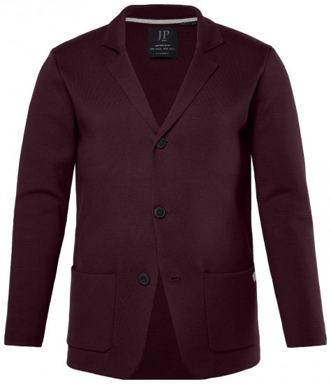 JP1880 Milano Flexnamic Blazer in maglia Melanzana - Abiti - Abiti da Uomo Taglie Forti