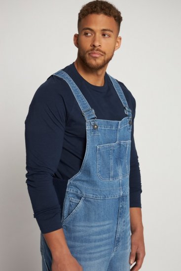 JP1880 Dungarees Denim Adjustable Straps Blue - Jeans & pantaloni - Jeans & Pantaloni Uomo Taglie Forti