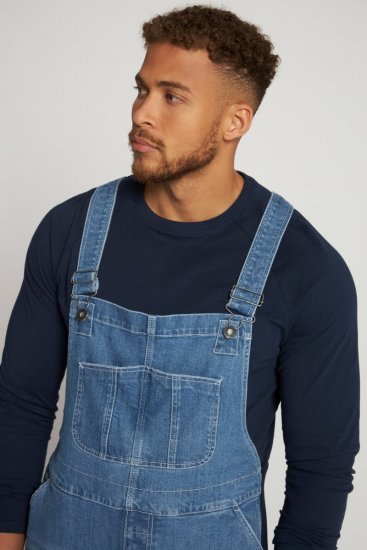 JP1880 Dungarees Denim Adjustable Straps Blue - Jeans & pantaloni - Jeans & Pantaloni Uomo Taglie Forti