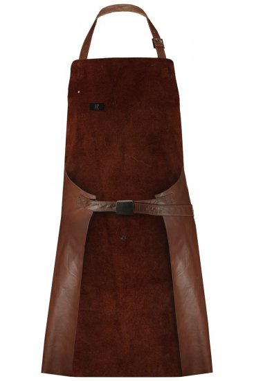 JP1880 791901 Grembiule in pelle Marrone castagna - Grembiuli - 