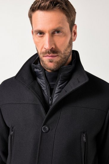 JP1880 Jacket Water-repellent Warm Black - Giubbotti - Giubbotti Uomo Taglie Forti