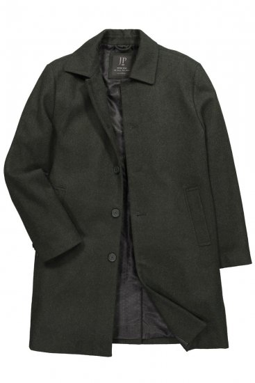 JP1880 795116 Idrorepellente Cappotto in lana Verde oliva - Giubbotti - Giubbotti Uomo Taglie Forti