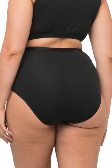 Ulla Popken 795269 Slip confezione da 3 Nero - Slip - 