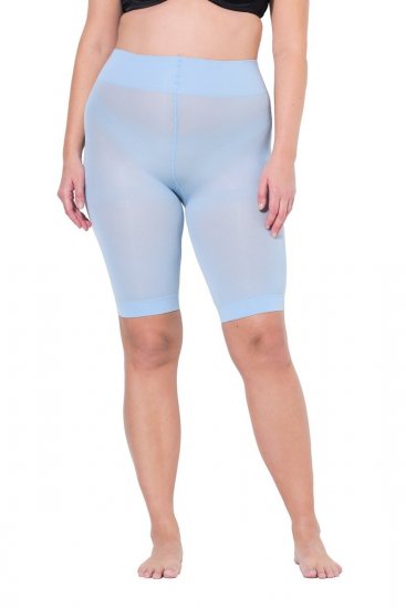 Ulla Popken 799278 Pantaloncini anti-sfregamento Azzurro - Pantaloncini anti-sfregamento - 