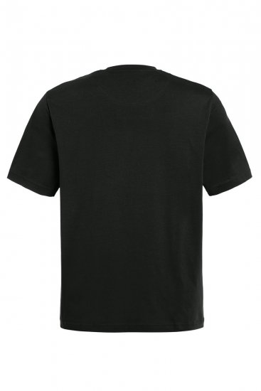 JP1880 799997 T-shirt con taschino Nero - Magliette - Magliette Uomo Taglie Forti