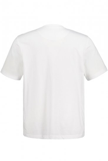 JP1880 799997 T-shirt con taschino Bianco - Magliette - Magliette Uomo Taglie Forti