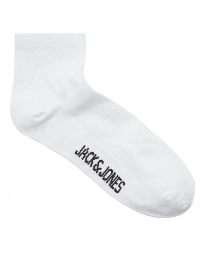 Jack & Jones Leon Calzini da tennis Bianco confezione da 3 - Intimo & costumi da bagno - Intimo Taglie Forti Uomo