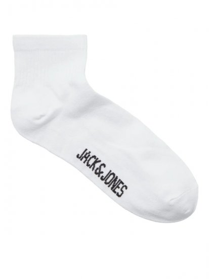 Jack & Jones Leon Calzini da tennis Bianco confezione da 3 - Intimo & costumi da bagno - Intimo Taglie Forti Uomo