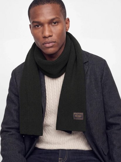 Jack & Jones Attitude Sciarpa Nero - Sciarpe - 