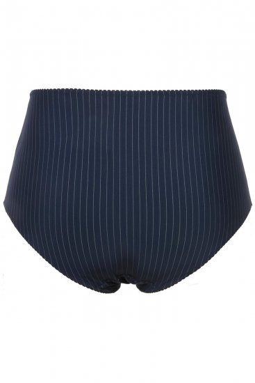 Ulla Popken 800279 Slip a righe confezione da 2 Blu scuro - Slip - 