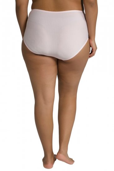 Ulla Popken 800279 Slip a righe confezione da 2 Rosa - Slip - 