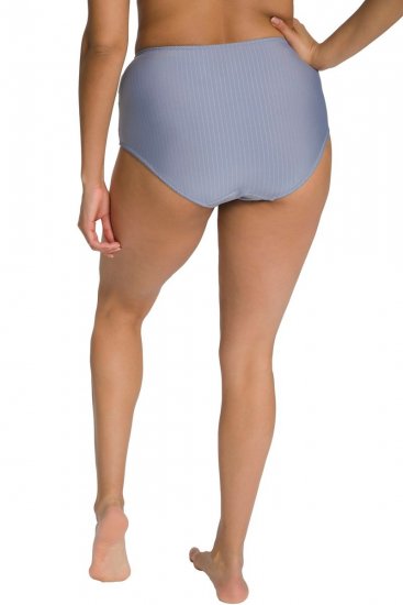 Ulla Popken 800279 Slip a righe confezione da 2 Azzurro - Slip - 