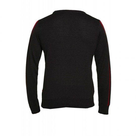 D555 Orlando Sweater Black - Felpe & felpe con cappuccio - Felpe & Felpe con Cappuccio Uomo Taglie Forti